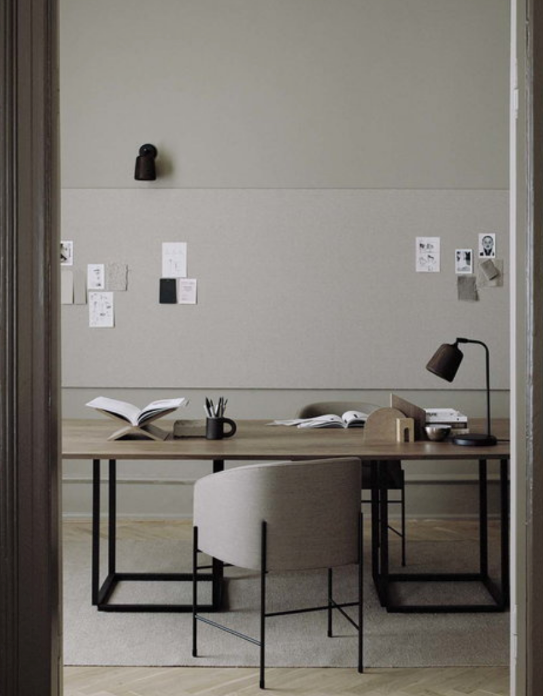 Material Wall Lamp, Smoked Oak