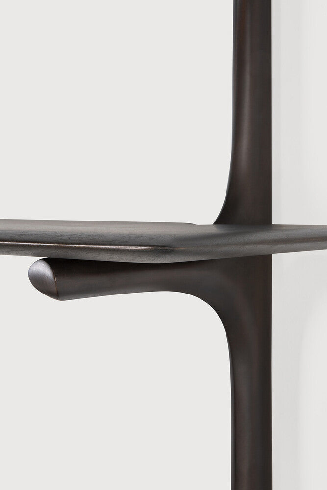 PI Wall Shelf 5 Dark Brown by Ethnicraft detail photo 3