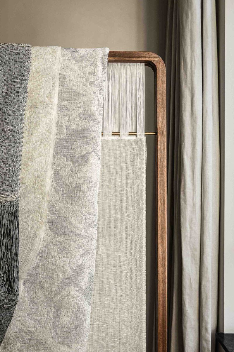 Aki Room Divider in use, demonstrating its functionality and versatility. It offers both visual privacy and an artistic focal point, bringing balance and beauty to any room.