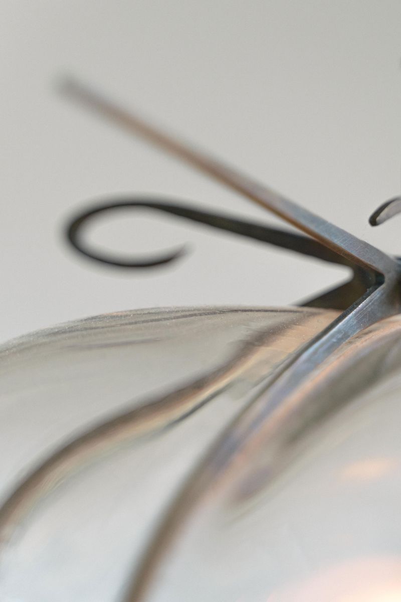 Close-up of the design Exhale Pendant Lamp by WDSTCK detail photo from frame.