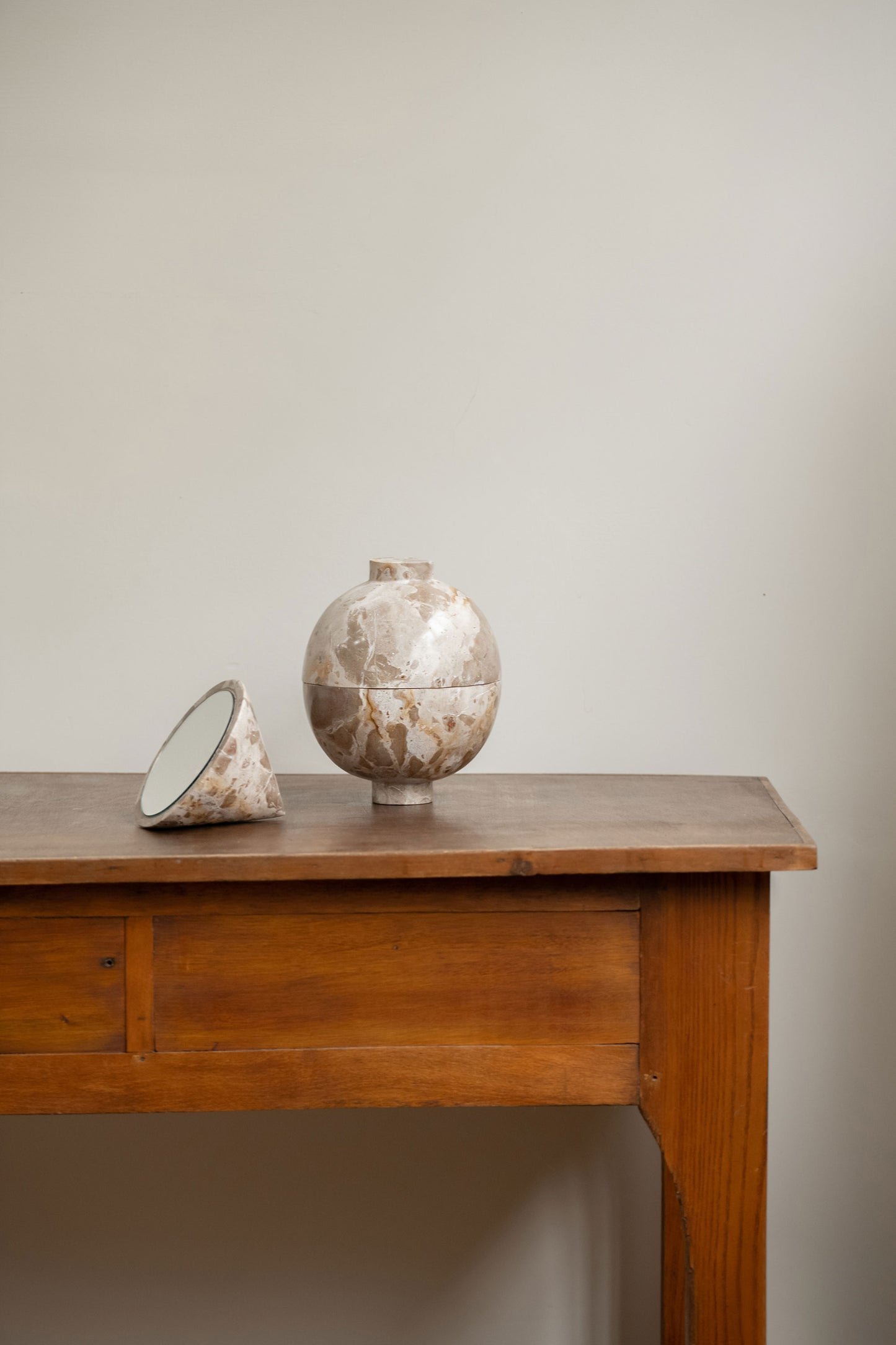 Spinning Top Mirror by Kristina Dam at Enter The Loft.