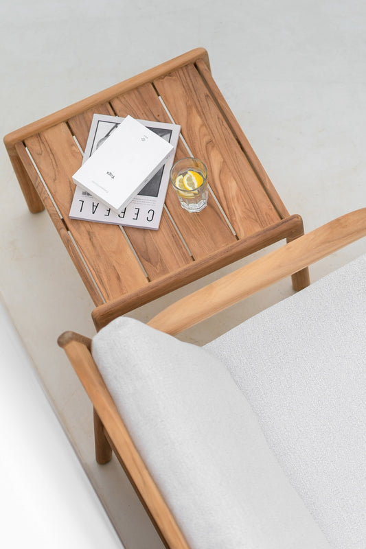 Jack Outdoor Side Table by Ethnicraft from above