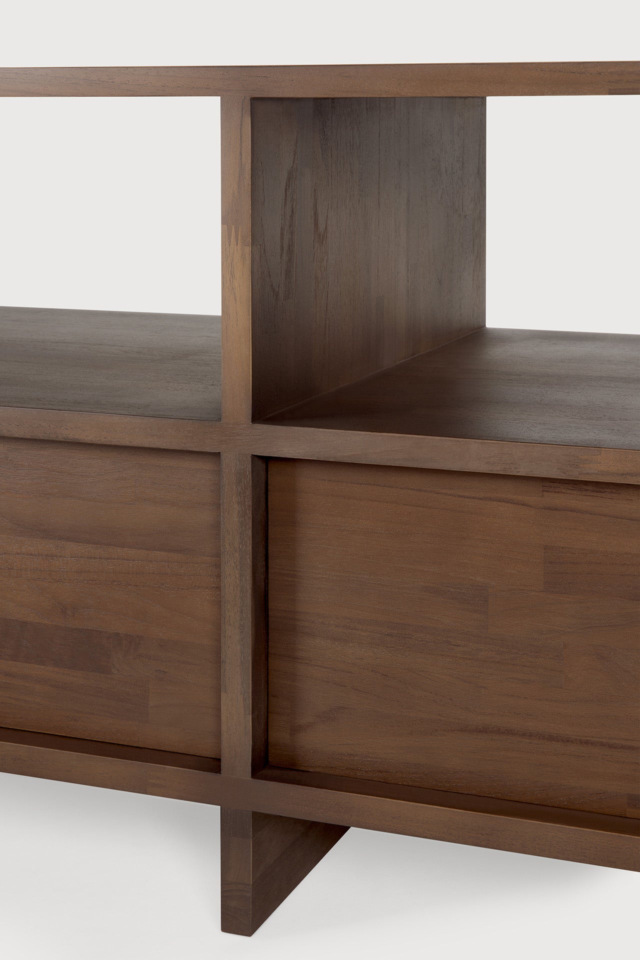 Kabuki TV Cupboard Teak Brown by Ethnicraft detail photo 2