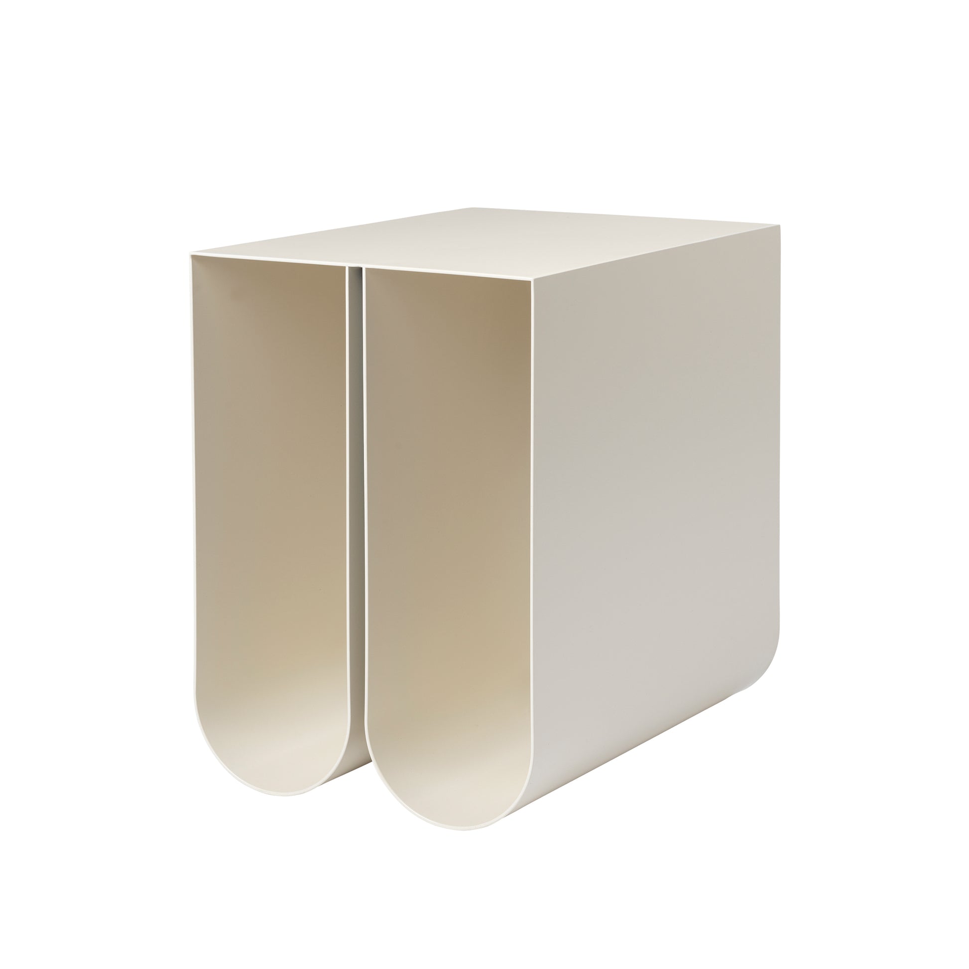 The Curved Side Table in Beige by Kristina Dam  product photo