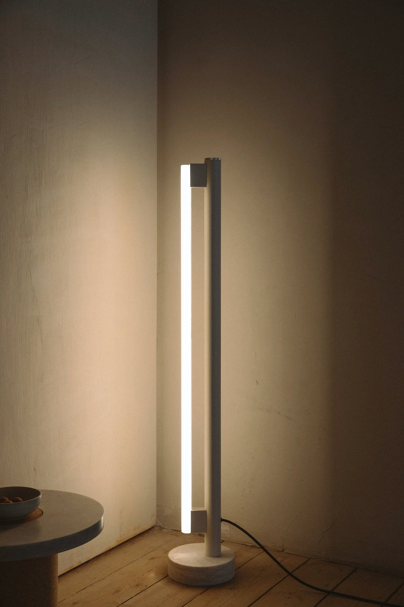 Eiffel Floor Lamp by Frama scenery photo lights on