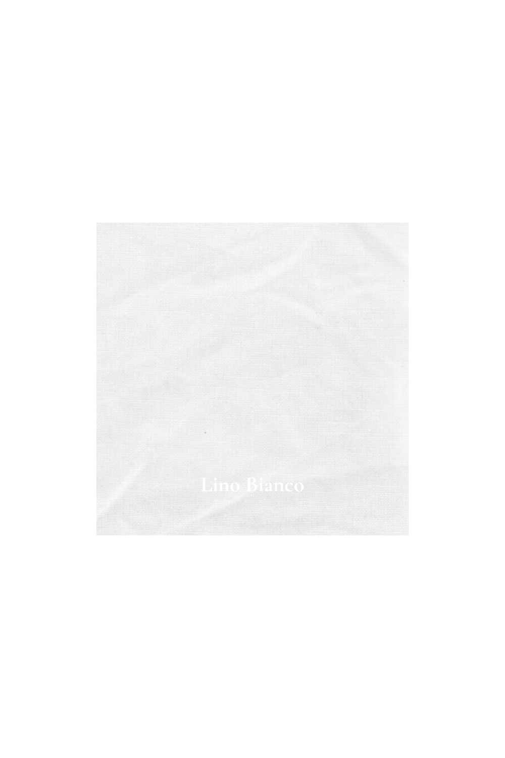 Color swatch of lino bianco fabric - Gervasoni indoor fabrics