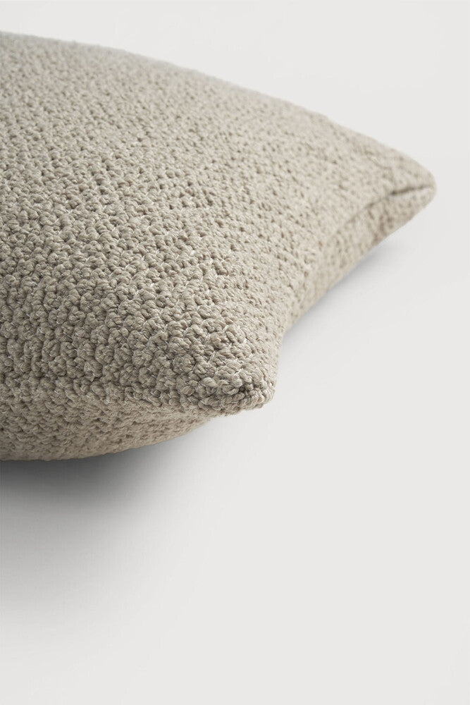 Boucle Outdoor Cushion Oat by Ethnicraft close up photo