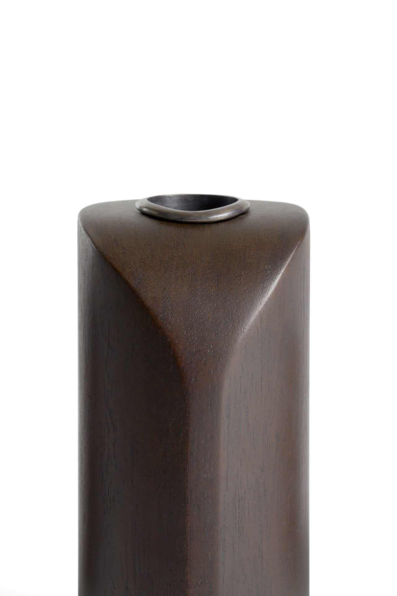 The PI Candle Holders by Ethnicraft, designed by Alain van Havre detail photo of side view