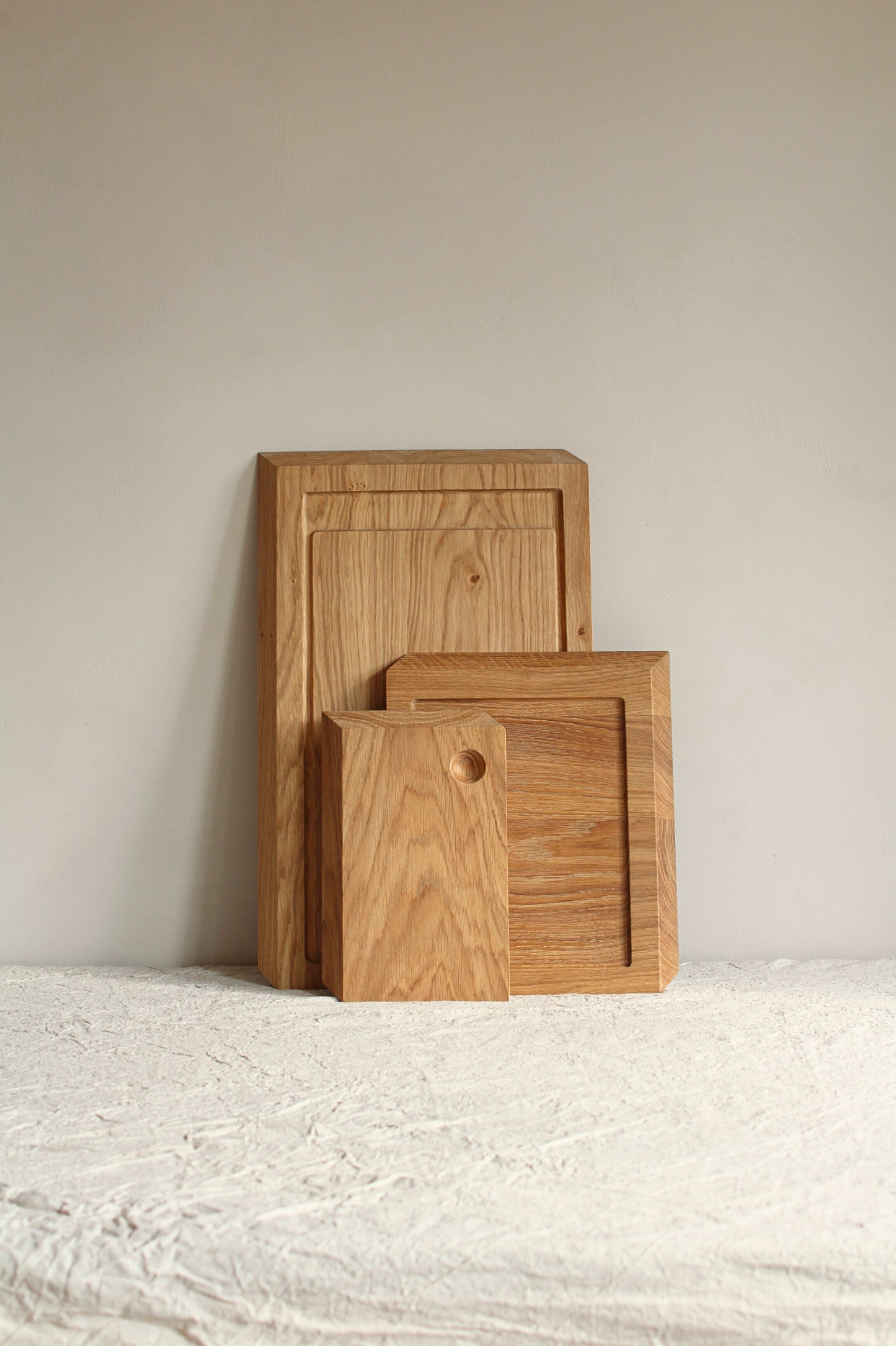 EKTA Living Cutting Board - cutting boards set against a wall 