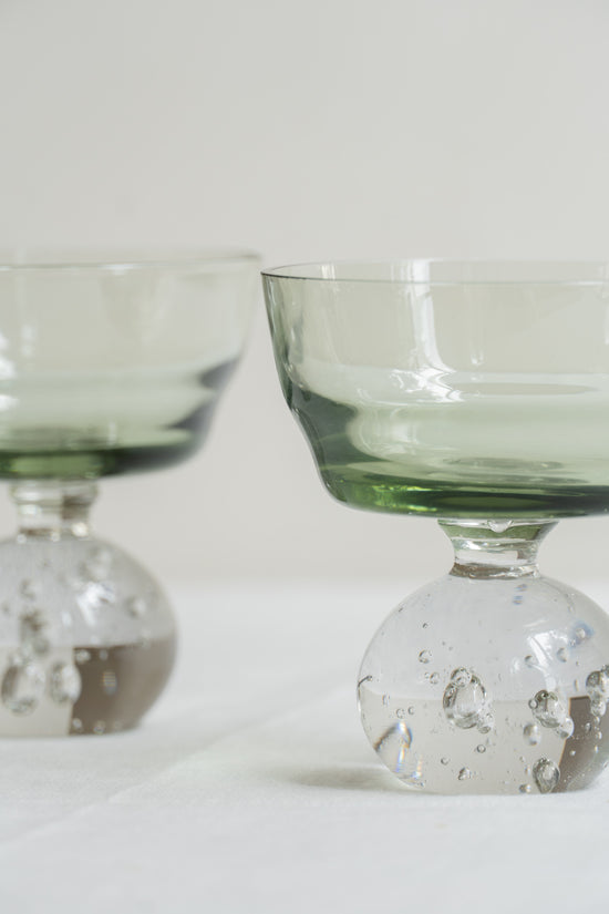 The Stem Glass Green Eternal Large (set of 6) by Serax.
