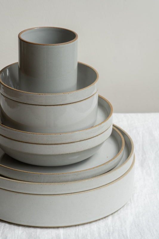 Hasami family all sizes Grey by Hasami Porcelain