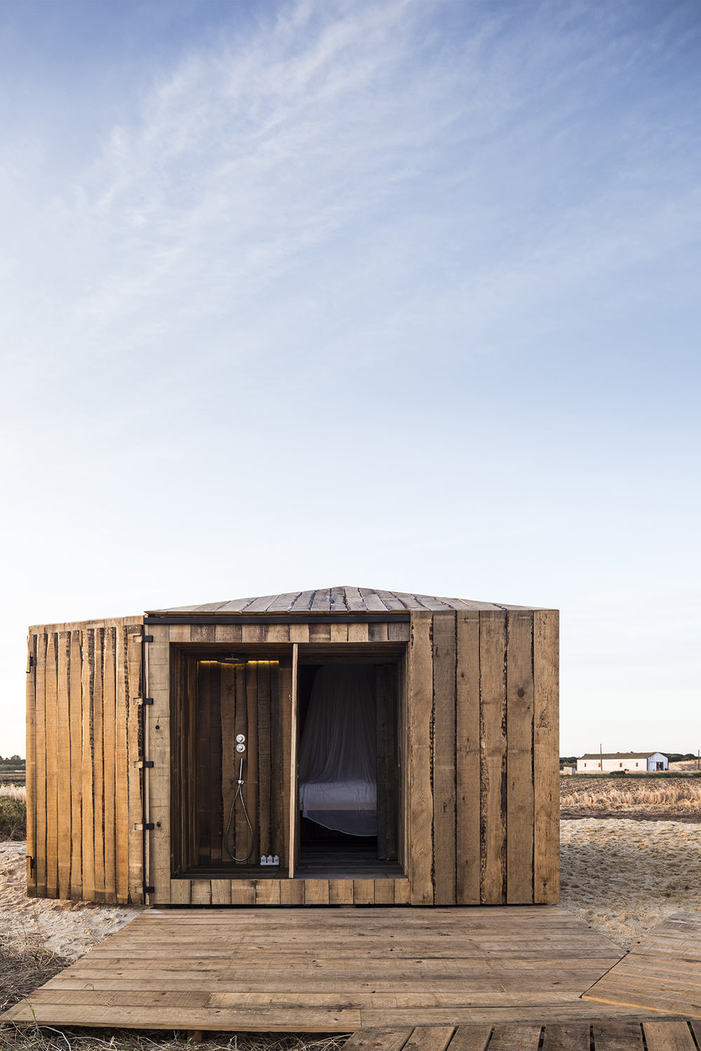 Romantic wooden shacks at Cabanas No Rio - Silent Living - Enter The Loft