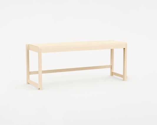 Bench 01 by FRAMA in Natural Birch.