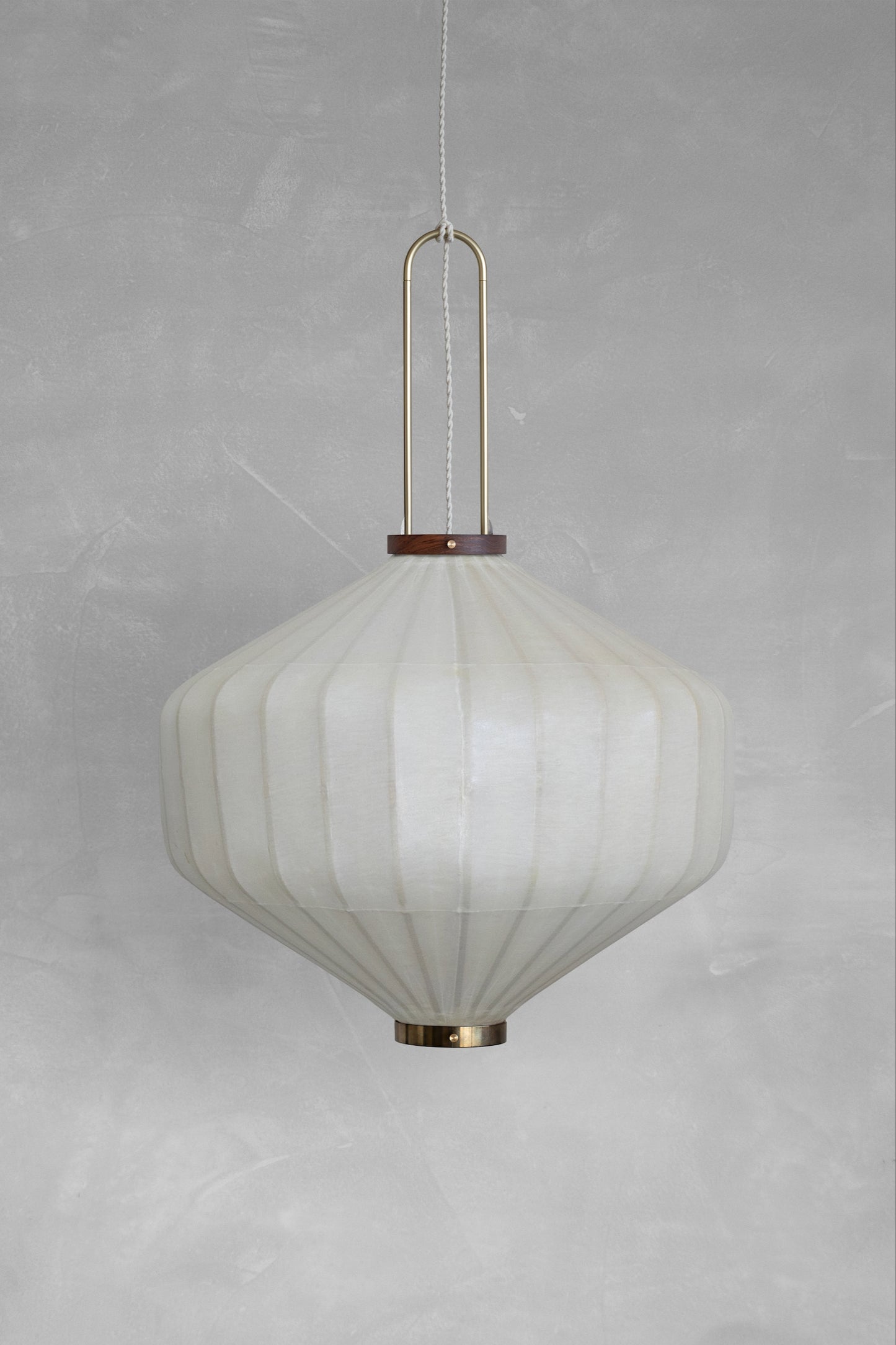 The Tuolo shape Heritage Lantern White by Taiwan Lantern.