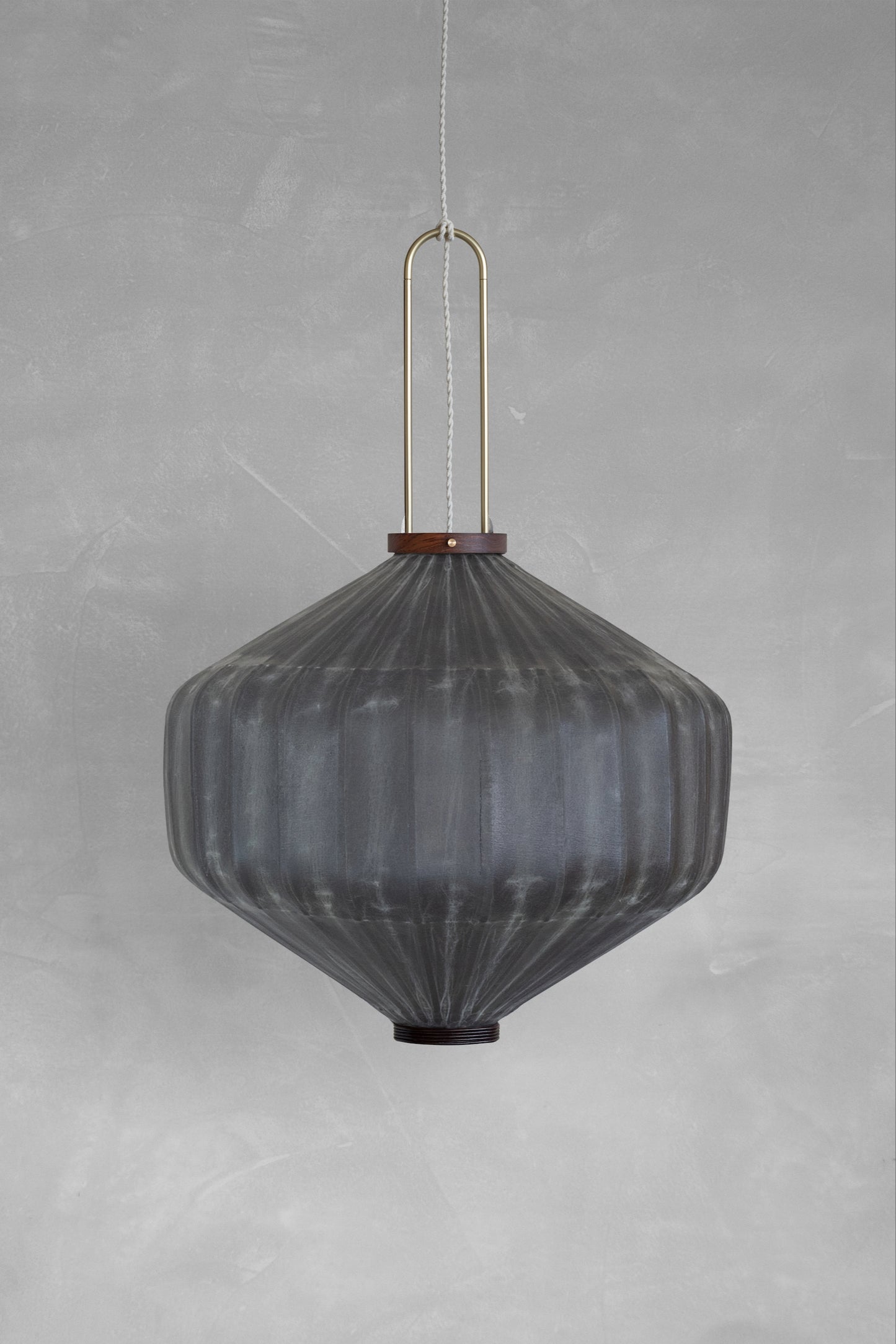 The Tuolo shaped version of the Heritage Lantern Black by Taiwan Lantern.