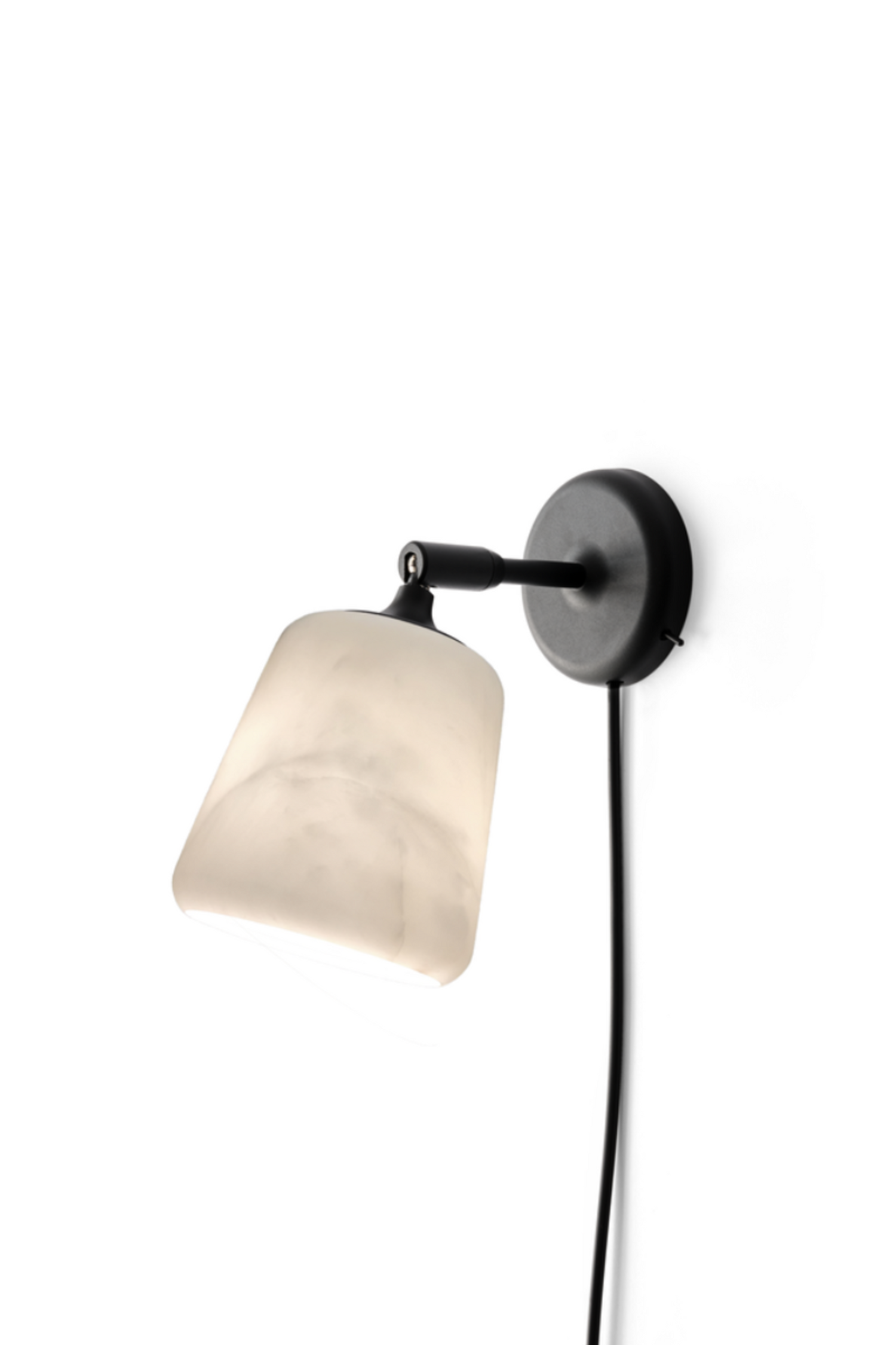 Material Wall Lamp White Marble by New Works detail photo