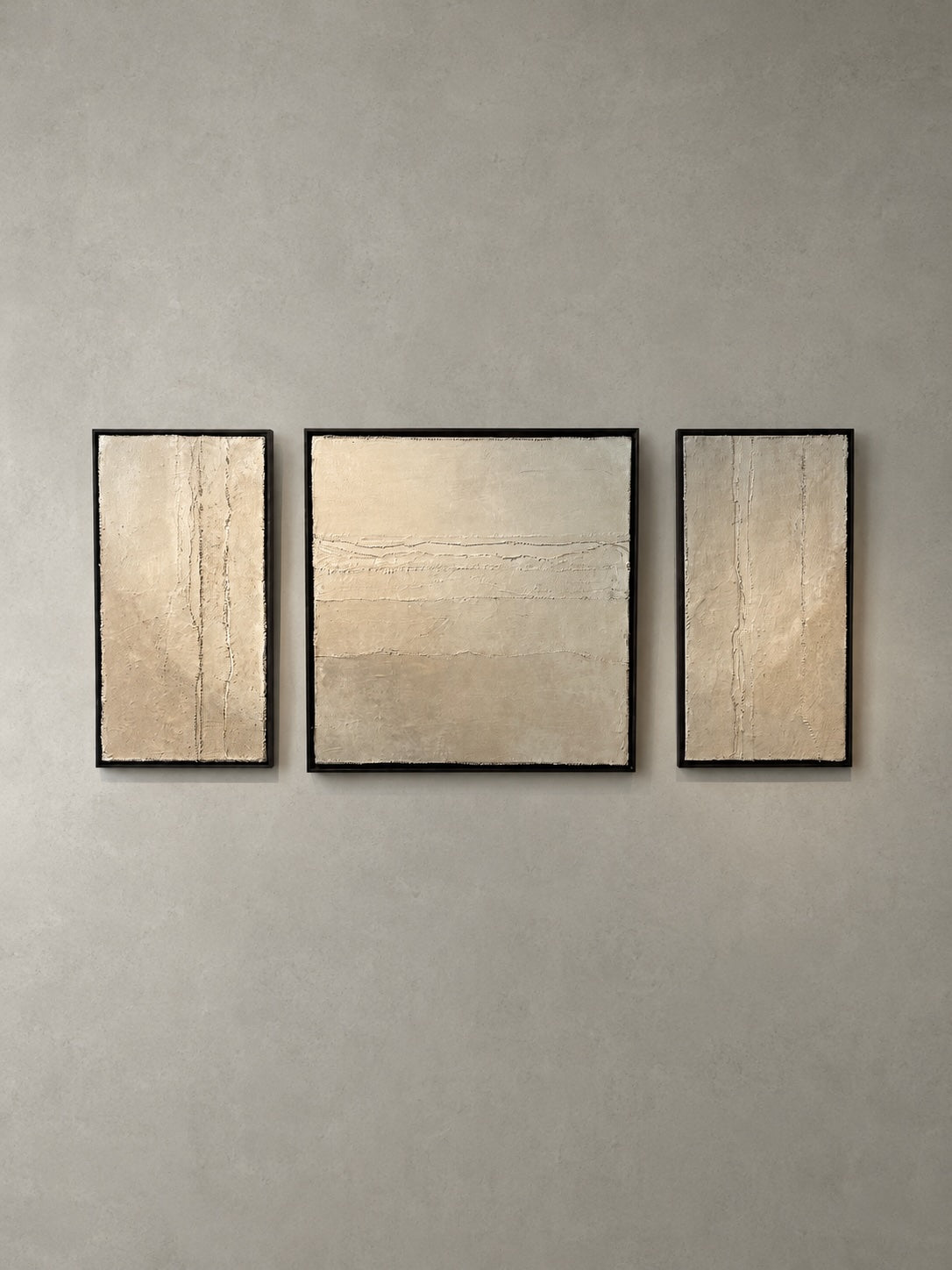Nature Sequence: Sand Triptych