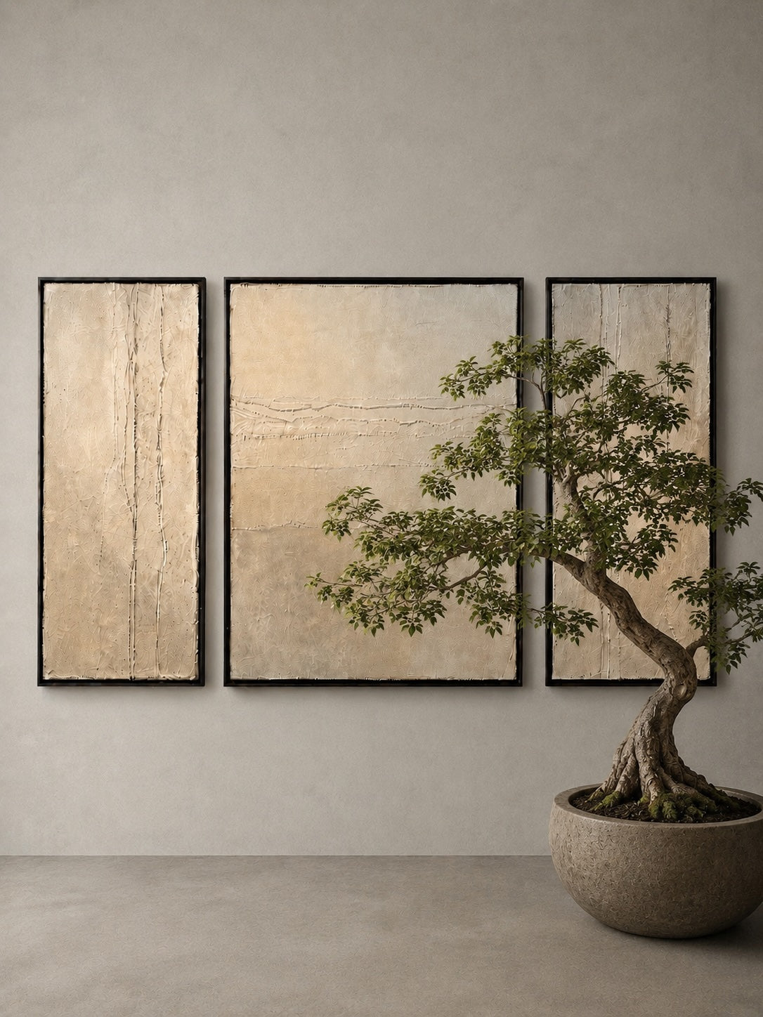 Nature Sequence: Sand Triptych