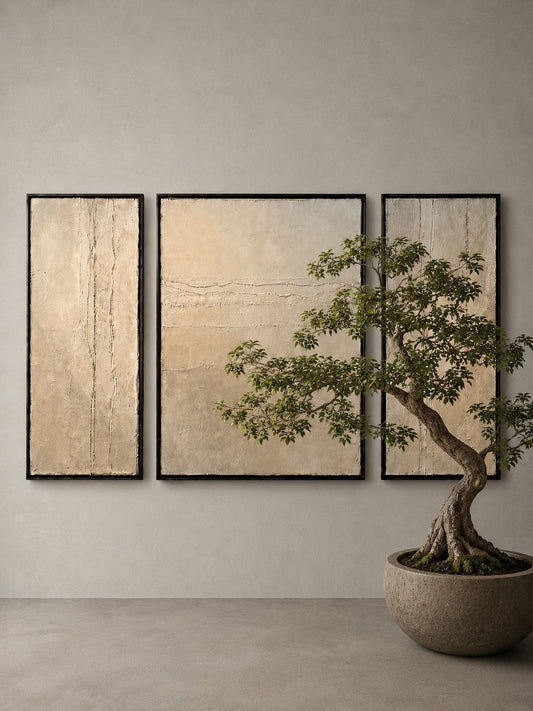 Nature Sequence: Sand Triptych