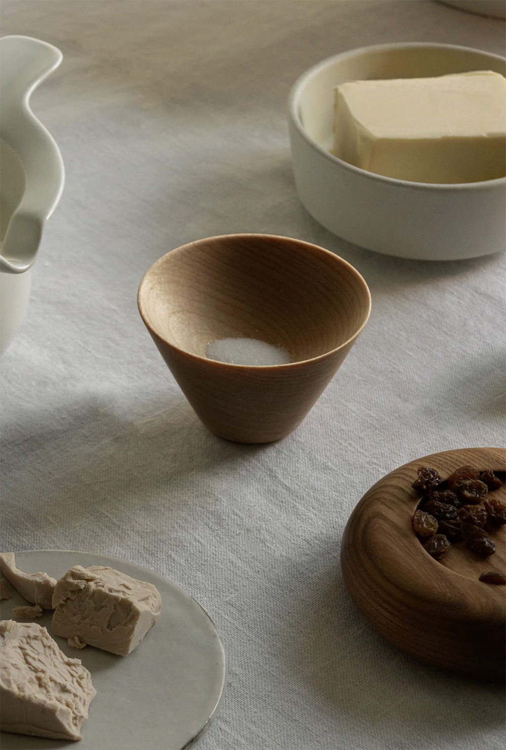 Handmade cone shaped Birch Bowl by Bonni Bonne.