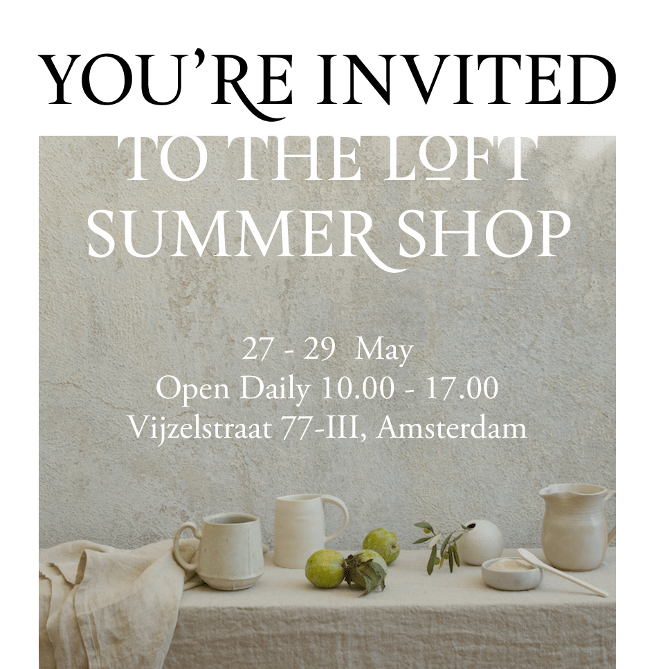 The Loft Summer Shop Invitation Banner