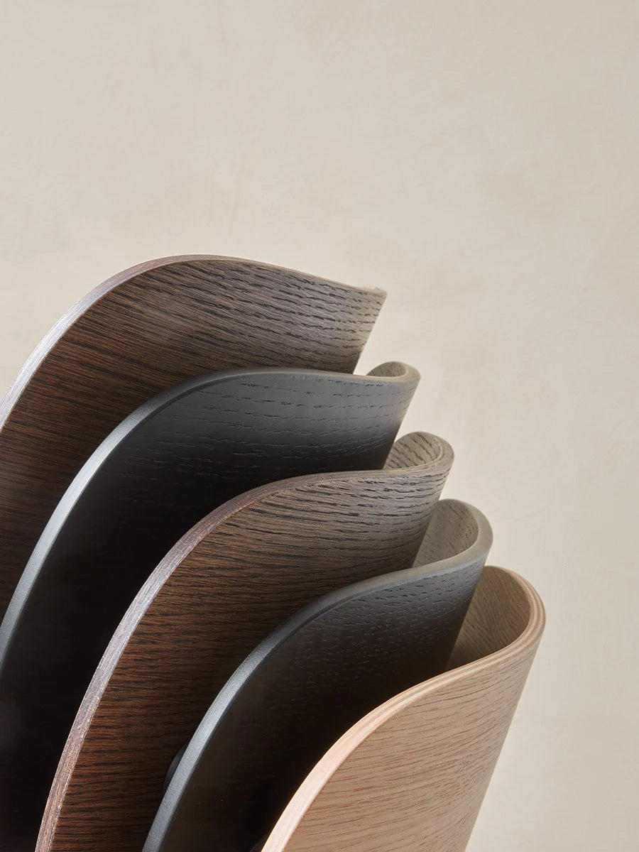 Detail Co Dining Chair, Black Steel, Veneer Audo Copenhagen
