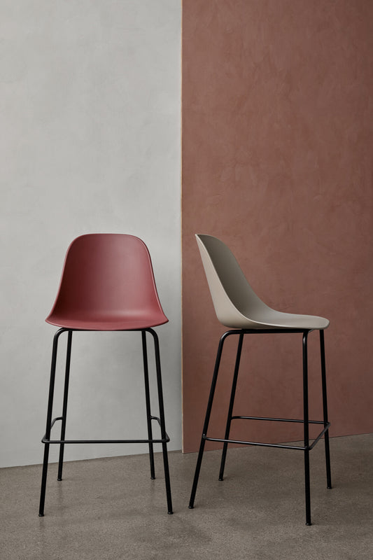 The Harbour Side Bar Chair in Burned Red and Olive from Audo Copenhagen