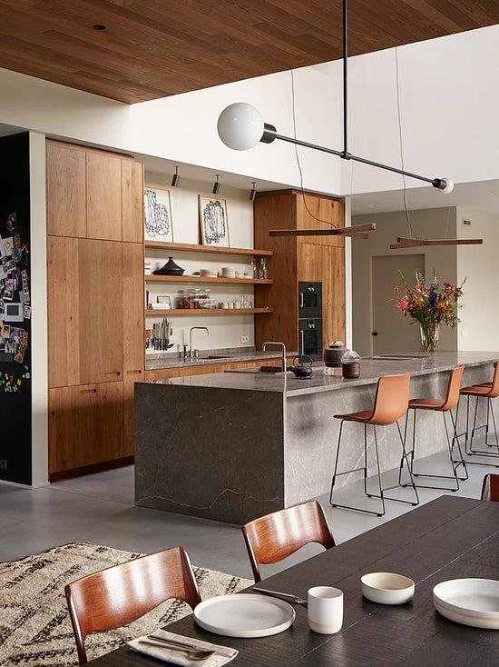 modern design interior open kitchen - Enter The Loft