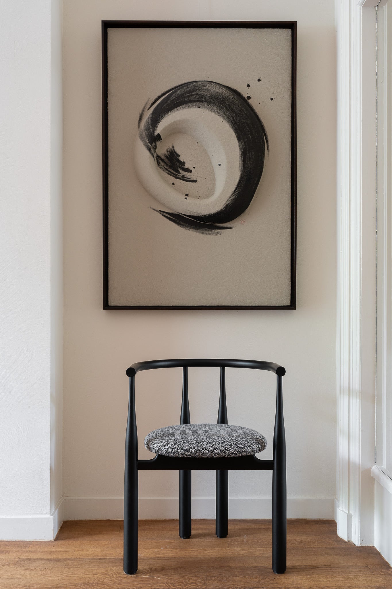 The Bukowski Chair Black in The Loft showroom.