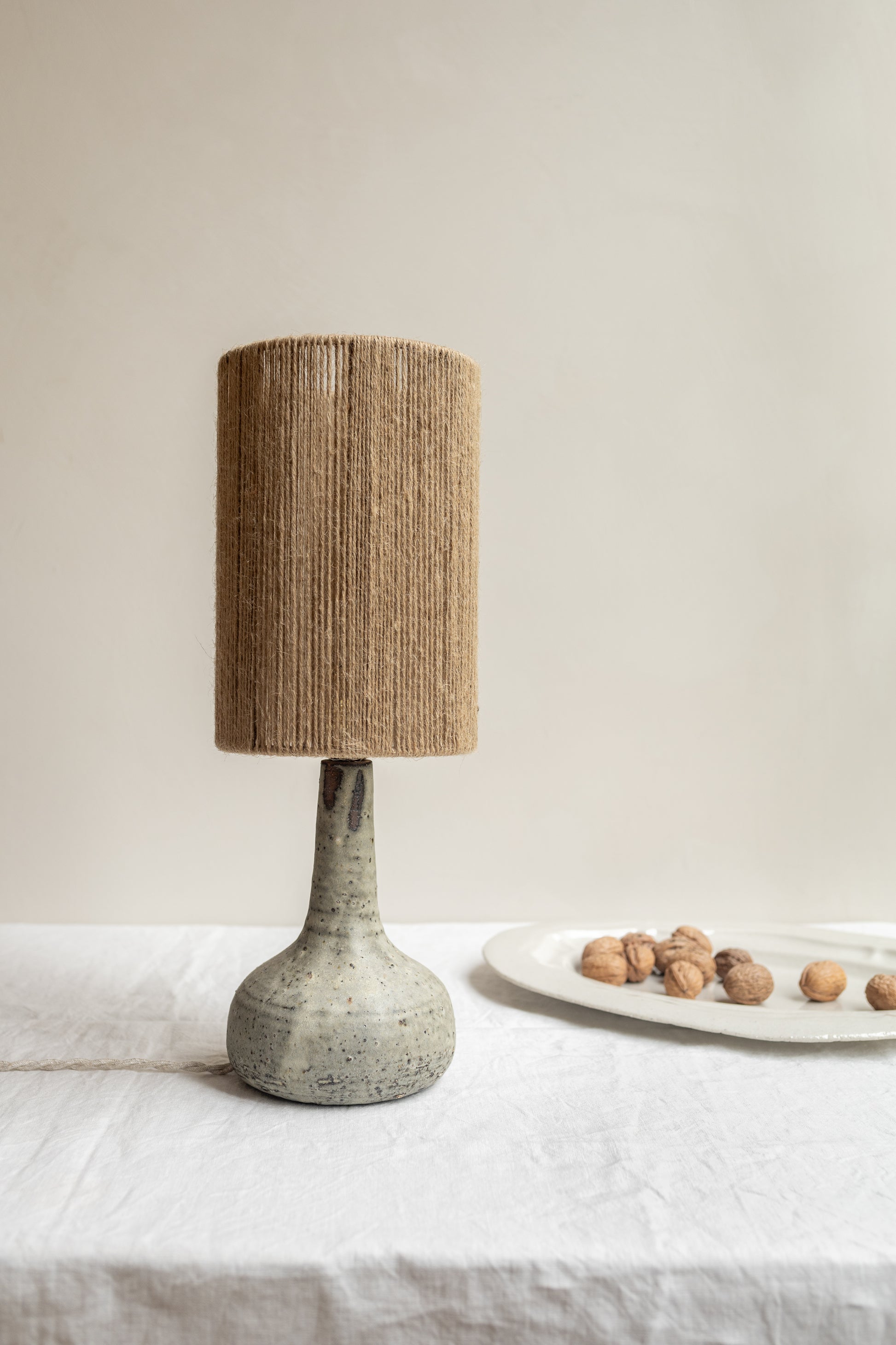 Handmade Grès Ceramics lamp 