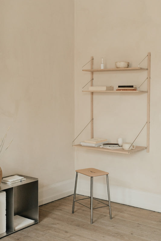 Shelf Library White Oak by Frama interior