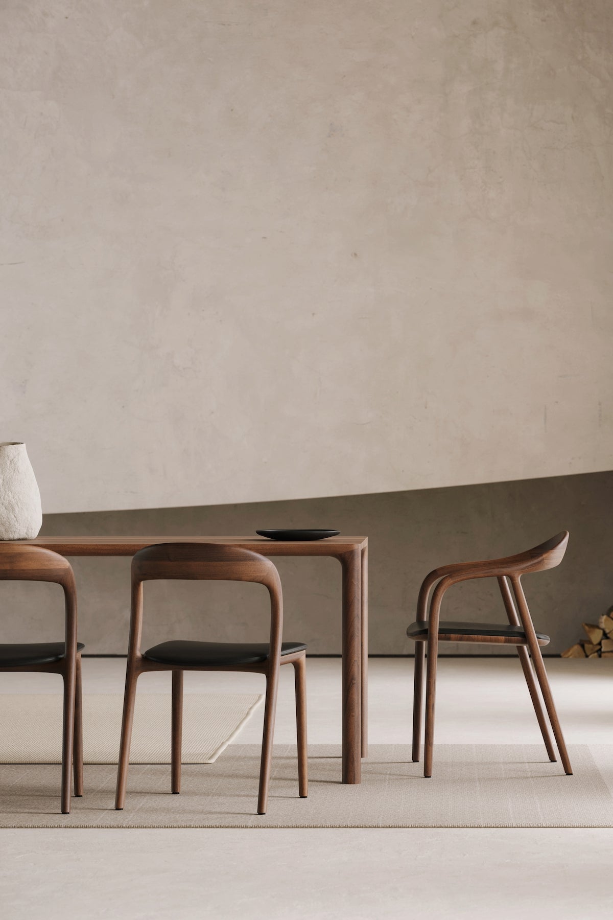 The Neva Chair in European Walnut by Artisan