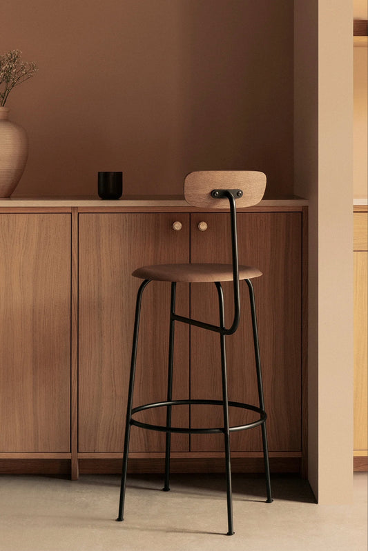 Afteroom Bar Chair by Audo Copenhagen in Dark Stained Oak