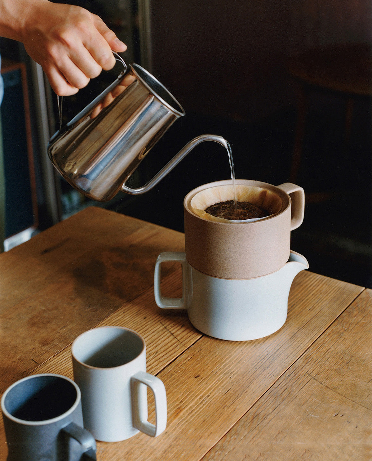 Hasami Tea Pot Grey