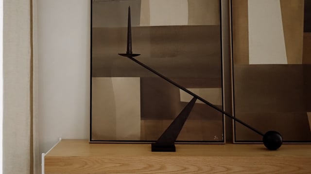 Video of the Interconnect Candle Holder by Colin King by Audo