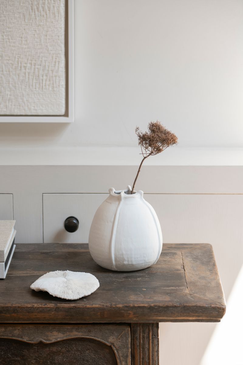 Yang Vase White by Jars Ceramistes at Enter The Loft.