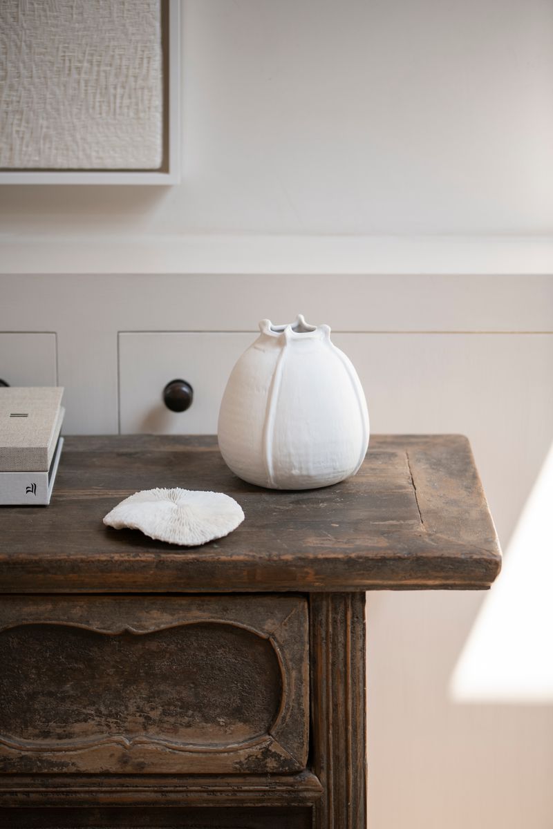 Yang Vase White by Jars Ceramistes at Enter The Loft.