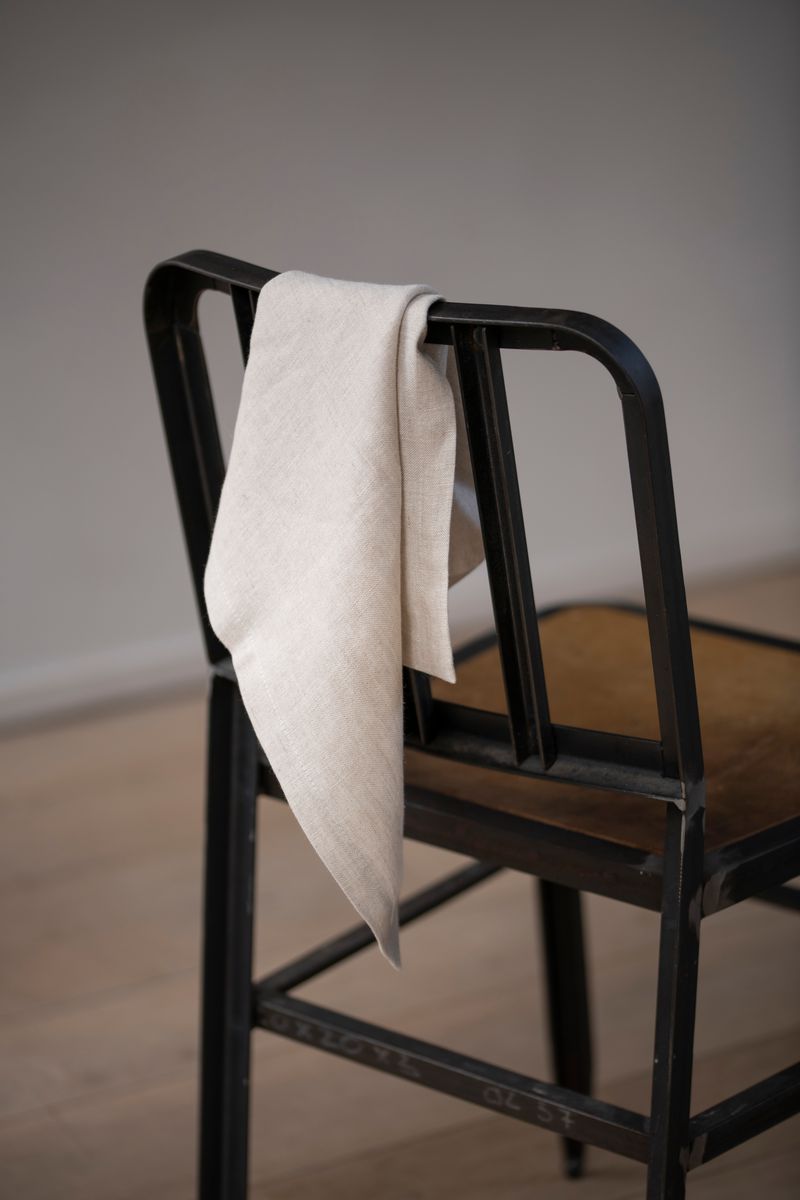 Linen Napkin by Timeless Linen Oatmeal