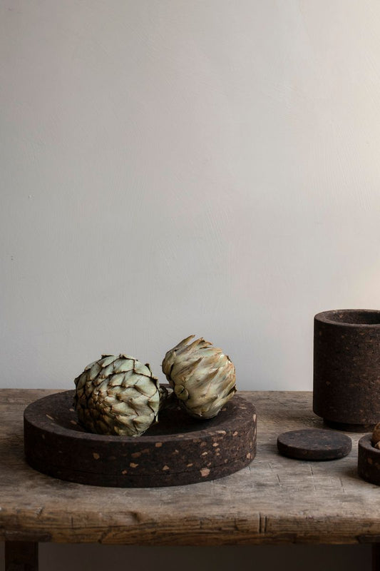 Burnt Cork Bowl Large by Studio Corkinho.