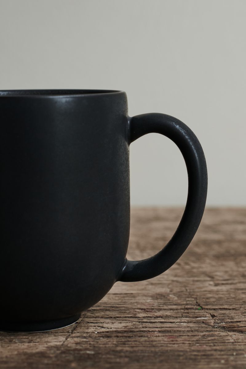 Close-up of the Ecorce Mug by Jars Ceramistes.