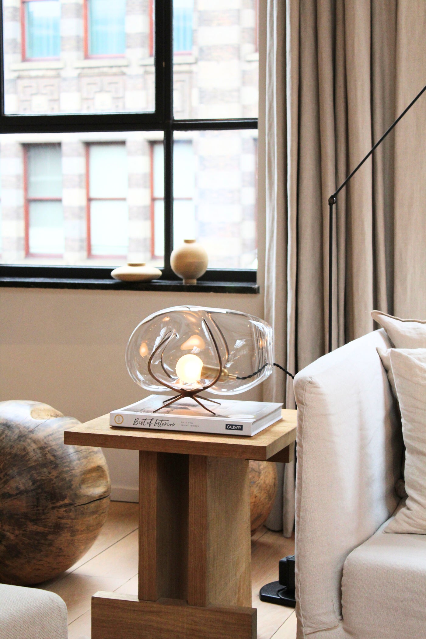 Exhale Table Lamp by WDSTCK at Enter The Loft.