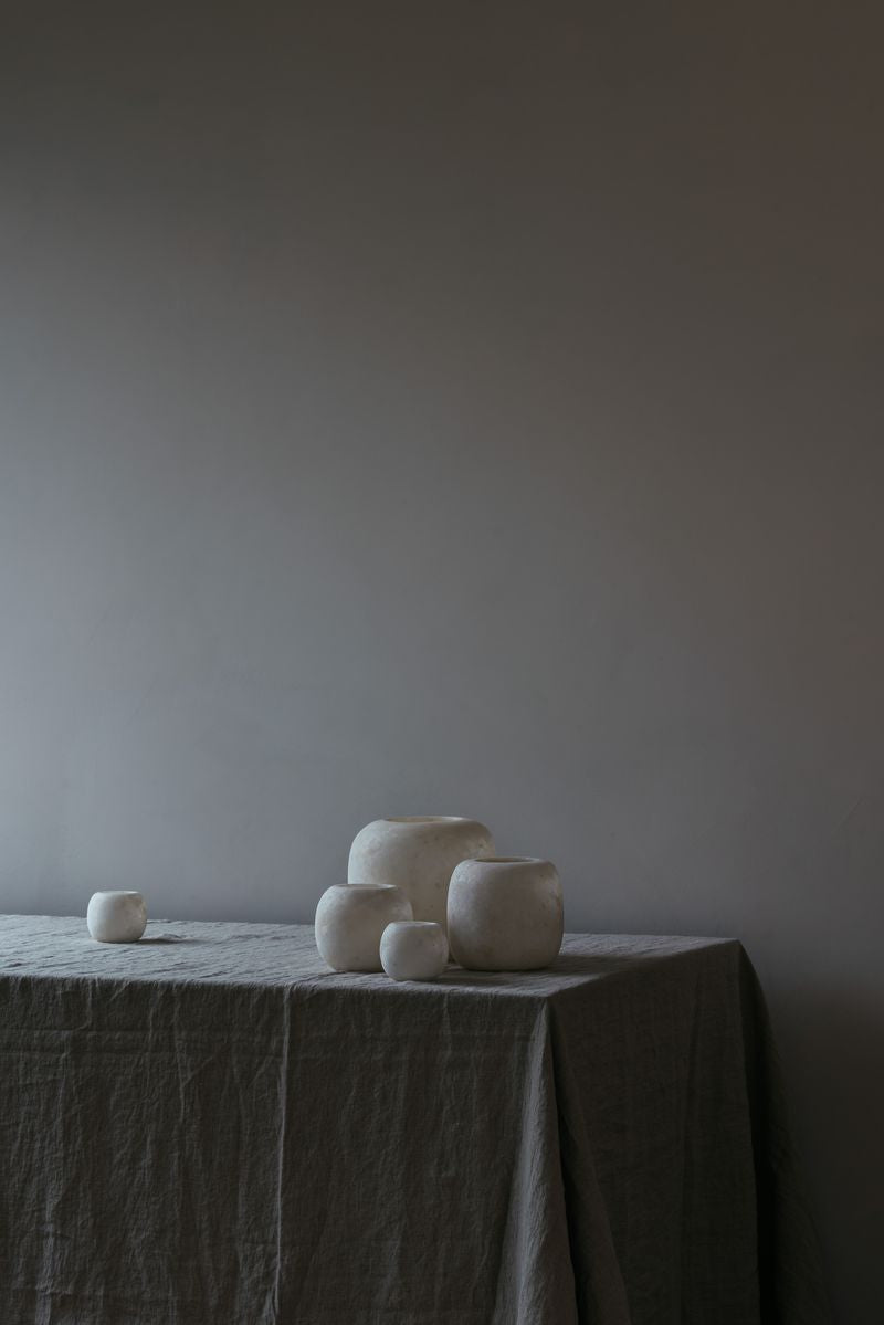 Alabaster Tealight by The Loft Selects at Enter The Loft.