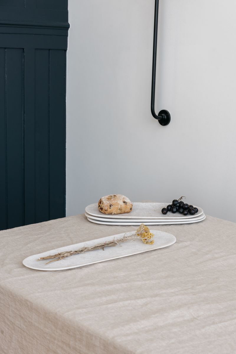 Natural Marble Platter by The Loft Selects.