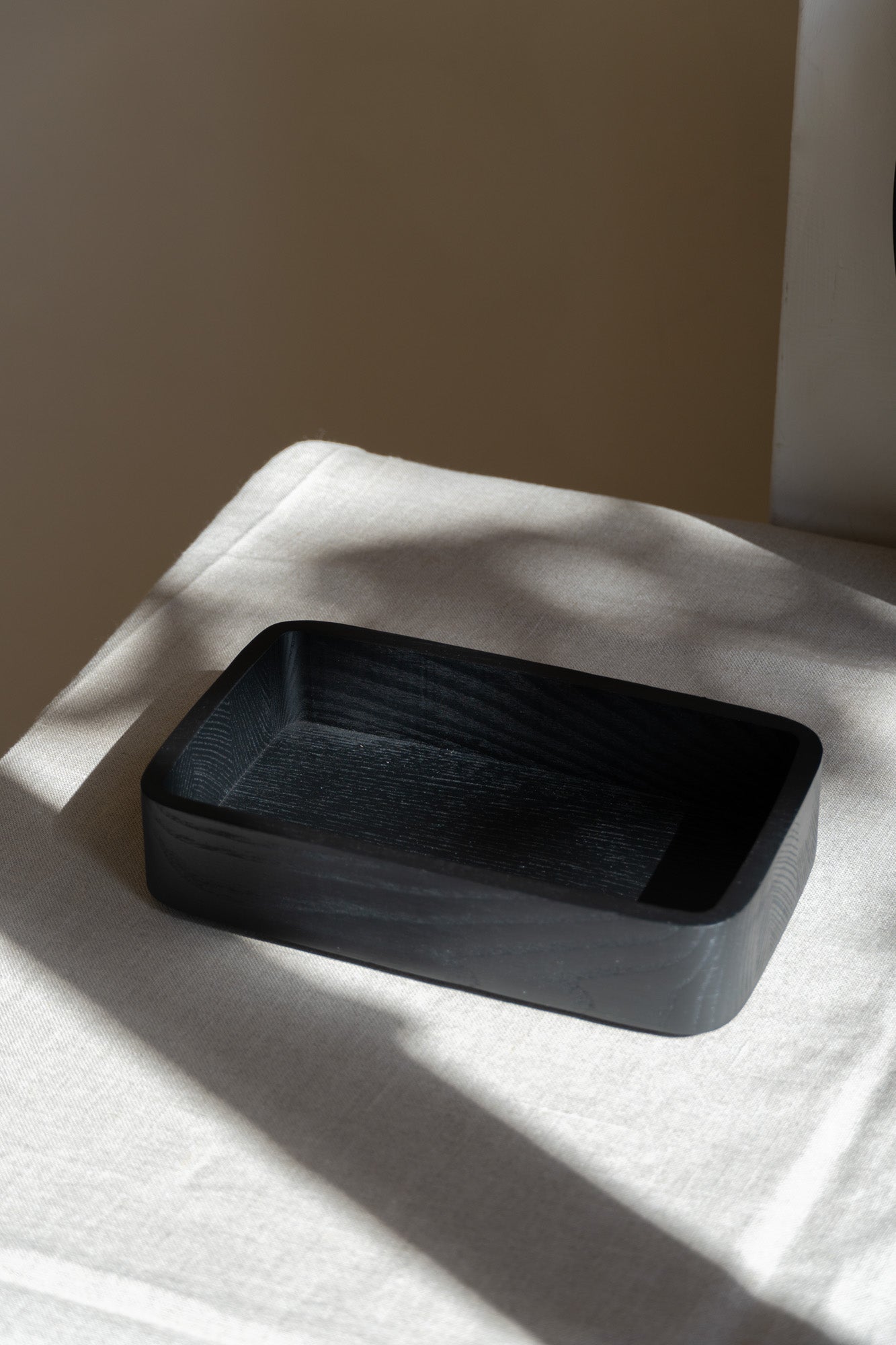 Enter The Loft Passe Partout Bread Tray Black Oak Wood