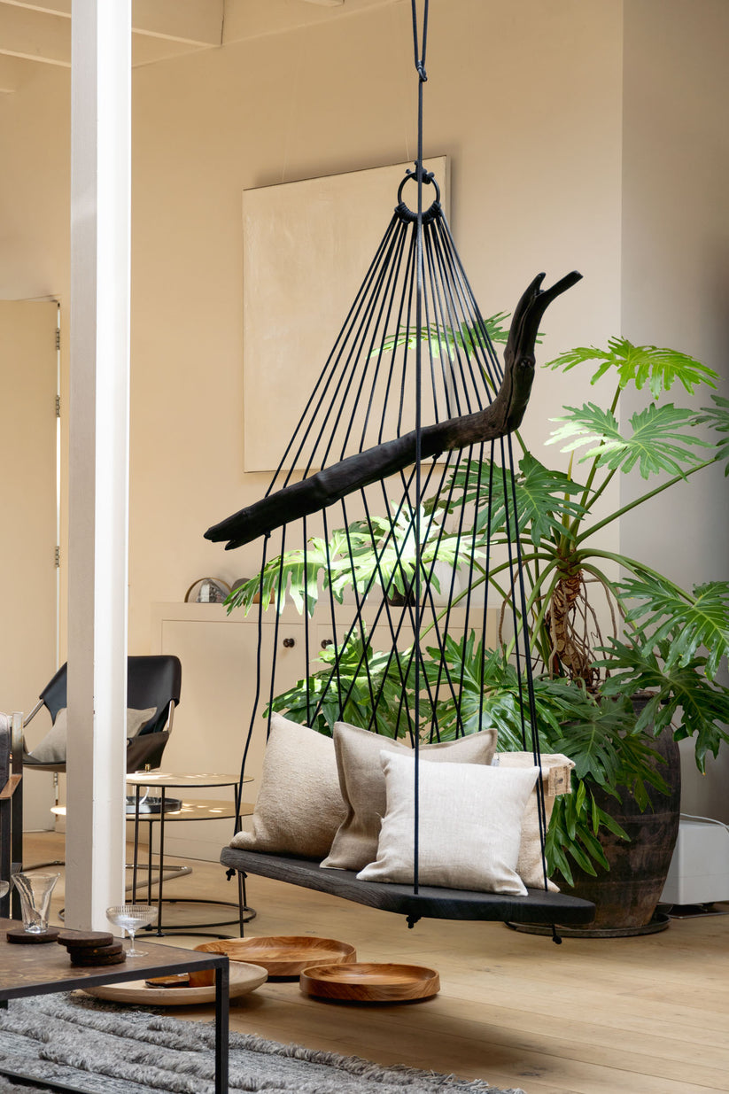 Burned Floating Divan by WDSTCK| Enter The Loft