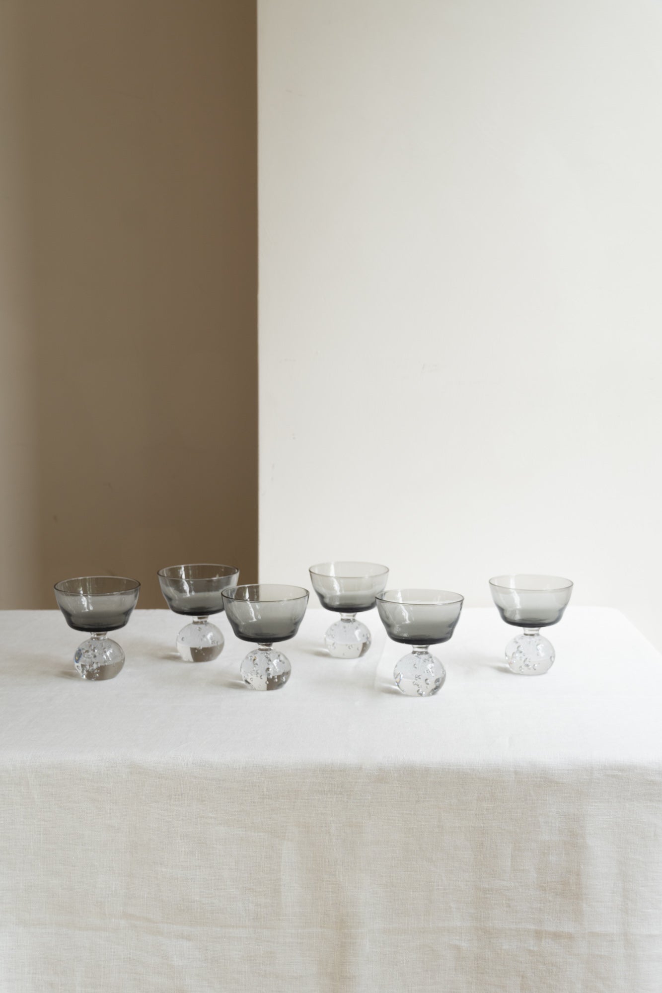 Serax Stem Glass Smoky Grey Large (set of 6) – Enter The Loft