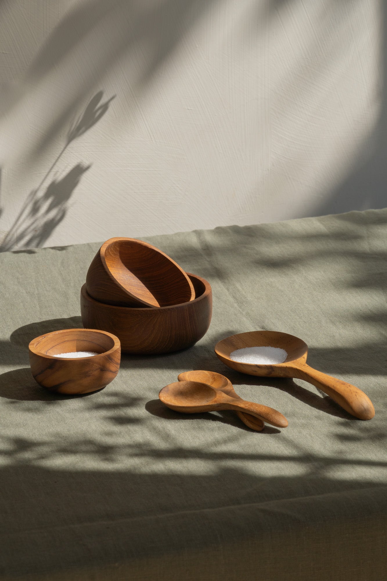 Nibble Wooden Bowls and Spoons by The Loft Selects.