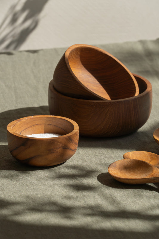 Nibble Wooden Bowls by The Loft Selects.