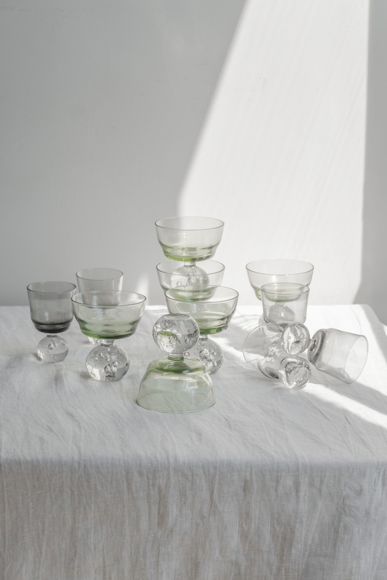 Serax Stem Glass Smoky Grey Large (set of 6) – Enter The Loft