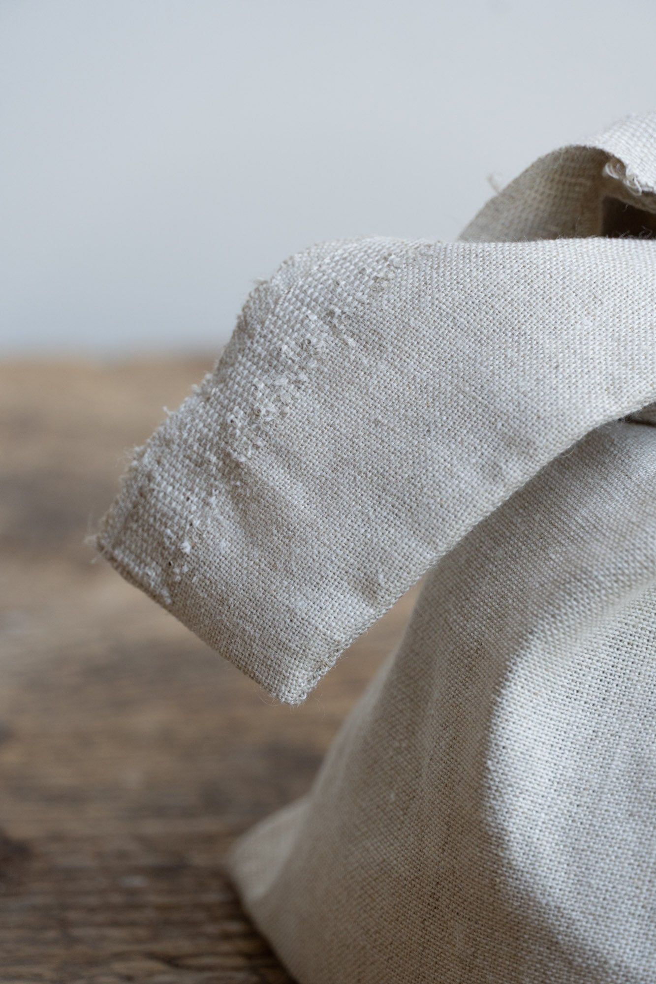 details of the Linen Storage Bag by Bonni Bonne